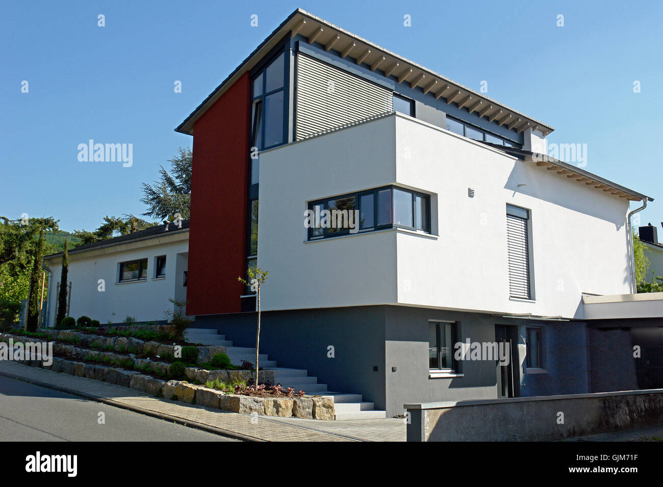 Villa stile di architettura costruttiva Foto Stock