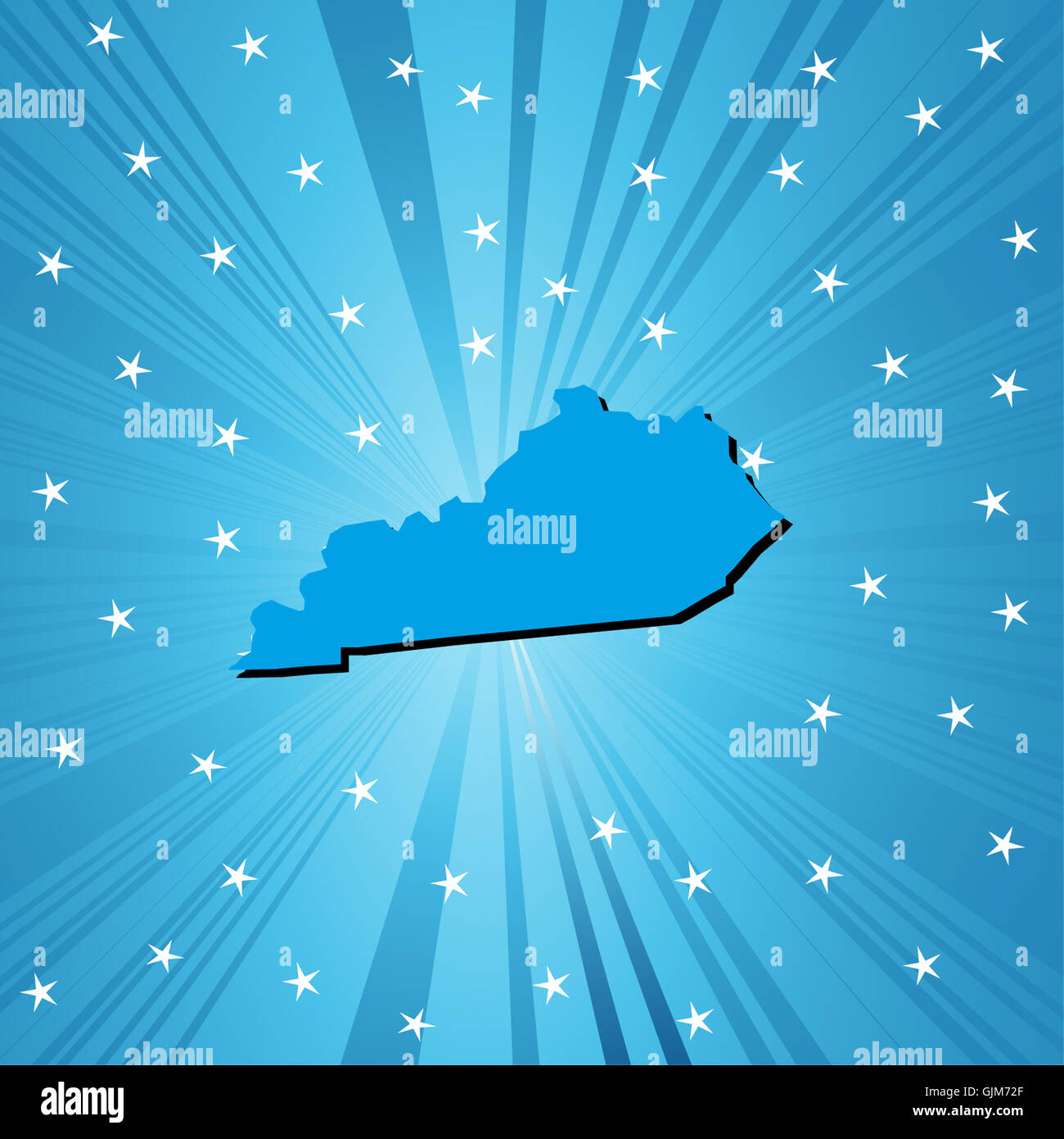 Mappa di kentucky immagini e fotografie stock ad alta risoluzione Alamy