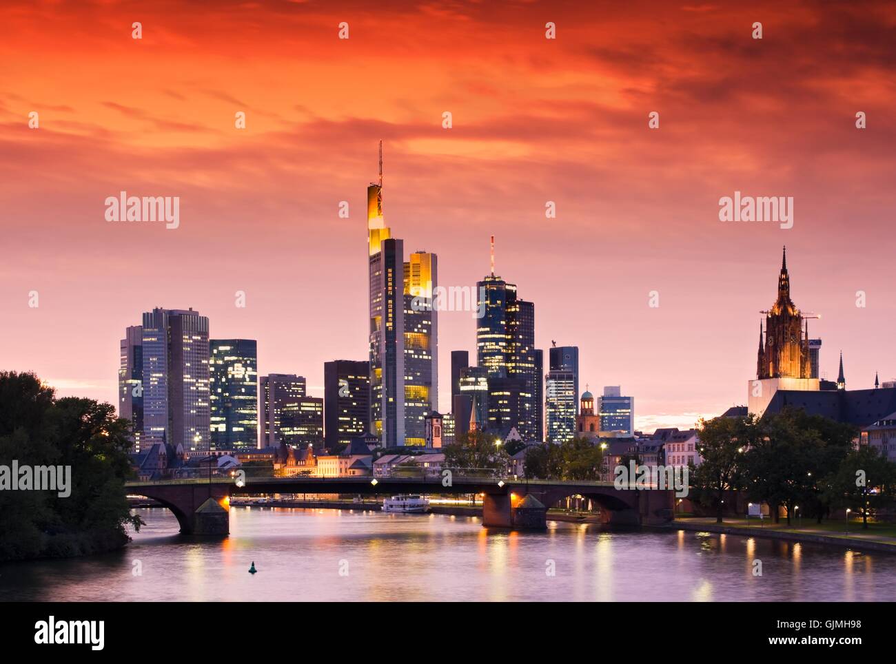 Frankfurt am Main Foto Stock