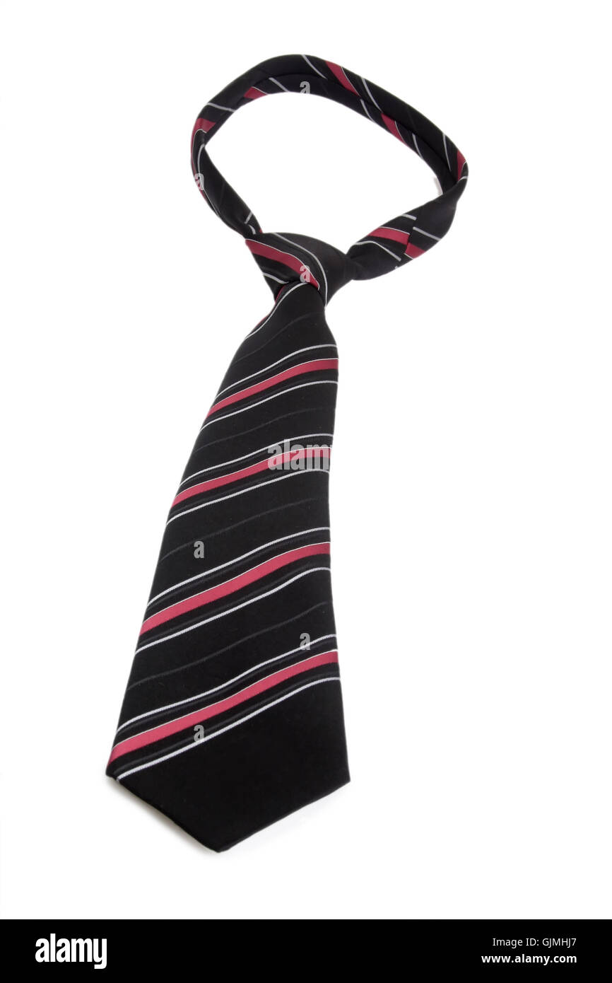 Cravatta tessuto abbigliamento Foto Stock