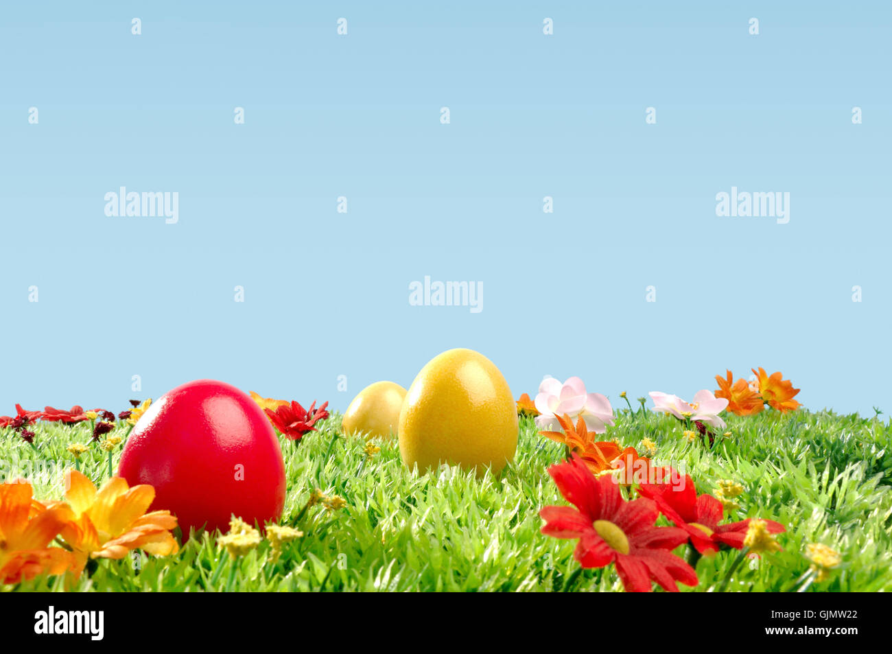 Pasqua uovo di pasqua uovo Foto Stock