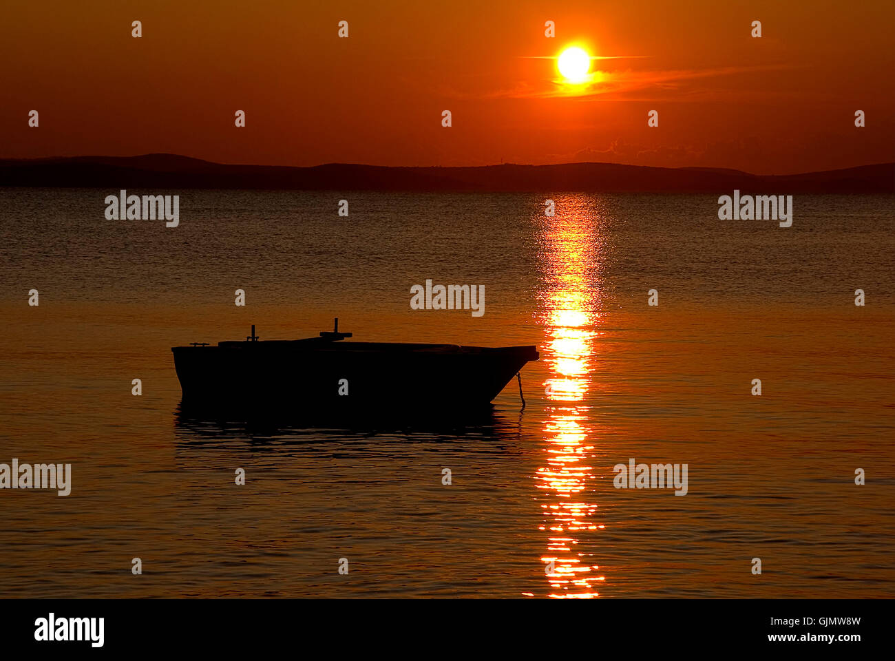 Mare adriatico Croazia acqua di sale Foto Stock