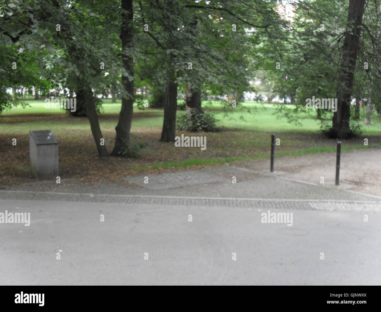 Il *ZÃ¡meckÃ¡ zahrada* a Teplice è un giardino storico che circonda un castello nella Repubblica Ceca. E' conosciuto per la sua bellezza paesaggistica e l'importanza storica come luogo di svago reale durante i secoli XVIII e XIX. Foto Stock