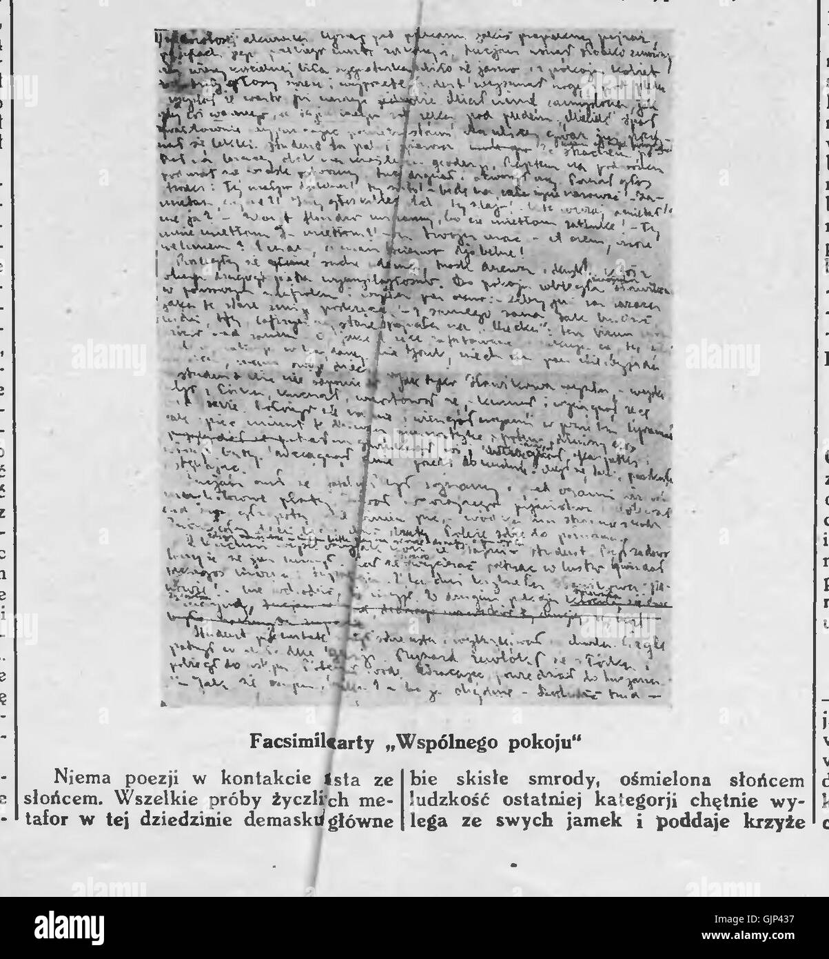 Questa pubblicazione letteraria polacca del 5 dicembre 1937 presenta approfondimenti culturali e letterari. Il numero 50 (736) di "Wiadomości Literackie" presenta discussioni su argomenti contemporanei nella letteratura, nella politica e nella società, con contributi di vari scrittori e intellettuali. Foto Stock