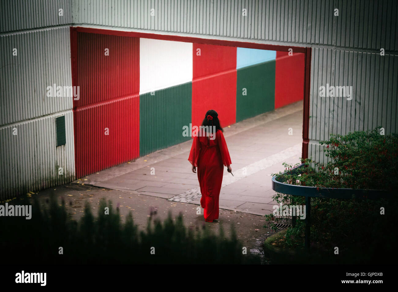 Prevenge è un nuovo film diretto da Alice Lowe. Questa fotografia è per il solo uso editoriale ed è il copyright del film company e/o il fotografo assegnato dal film o società di produzione e può essere riprodotto solo da pubblicazioni in congiunzione con la promozione del film di cui sopra. Un credito per il film company è richiesto. Il fotografo deve anche essere accreditato quando noto. Foto Stock