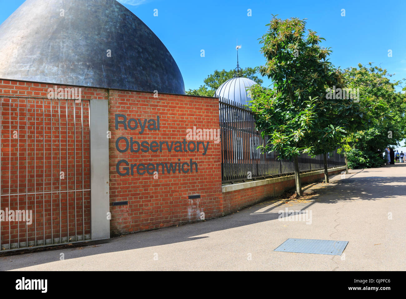 Il Royal Orbservatory, Greenwich, Londra, Inghilterra Foto Stock