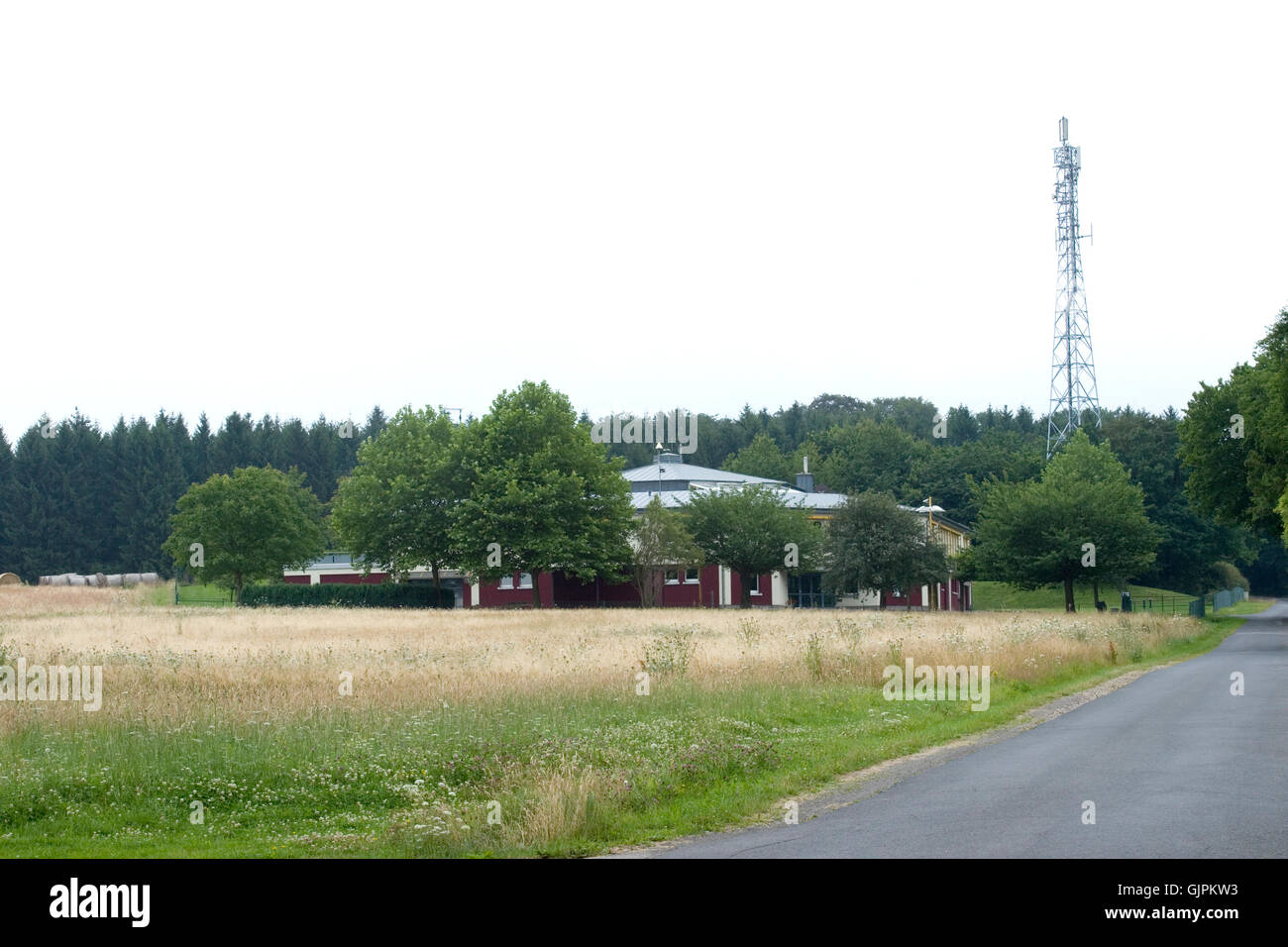 Dieblich stazione radio, Germania Foto Stock