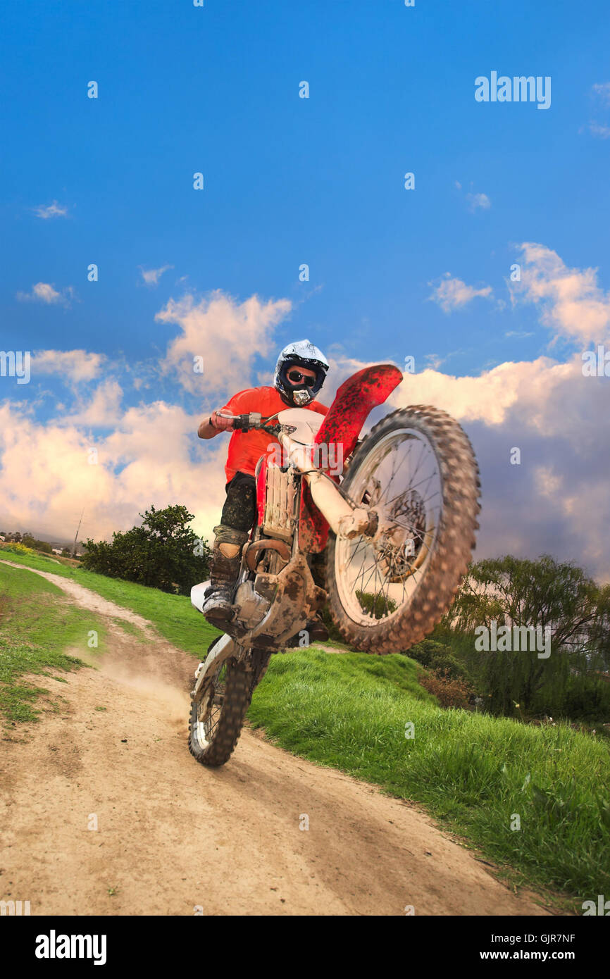 Sport moto sportive Foto Stock