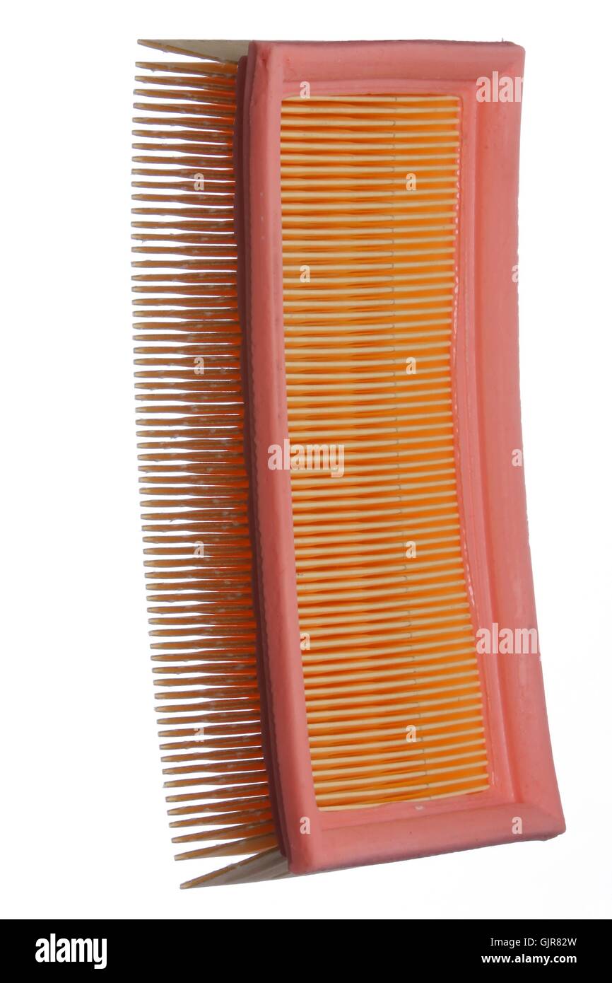 Il filtro dell'aria - isolato Foto Stock