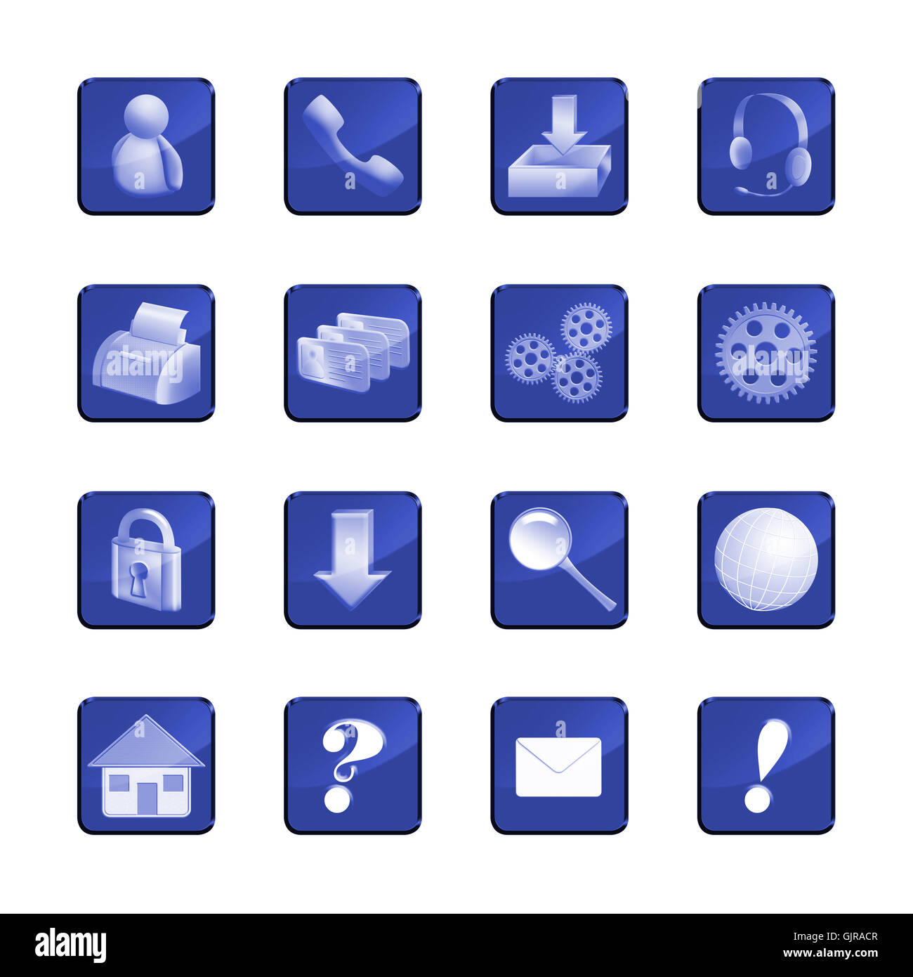 Illustrazione grafica della pagina web Foto Stock