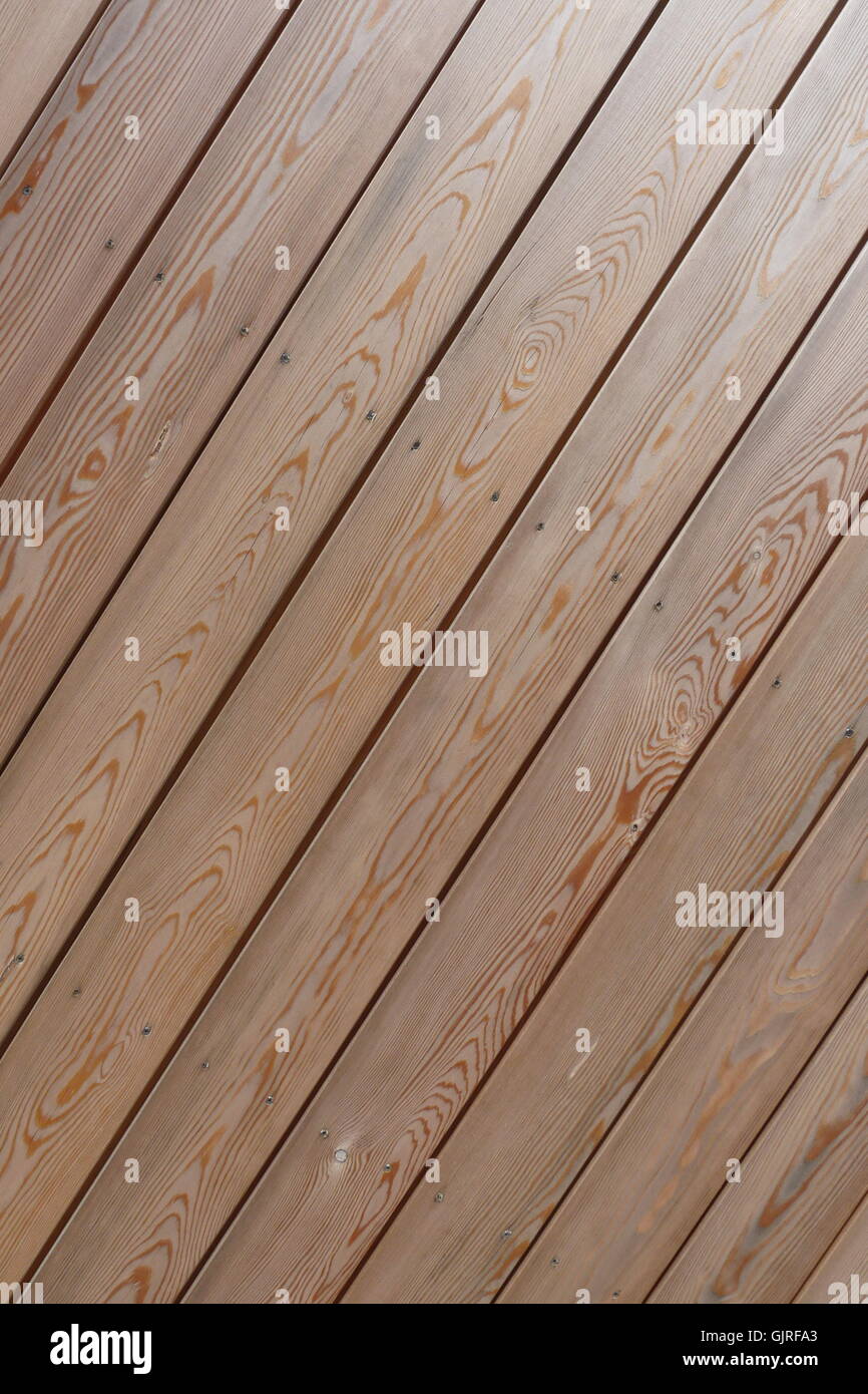 legno teak Foto Stock