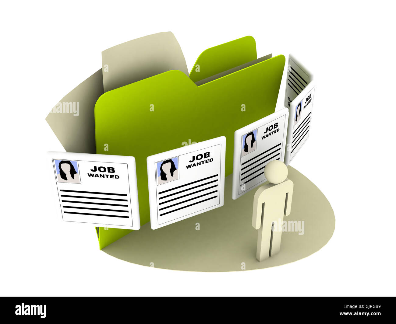 Il lavoro di trattative commerciali trattativa Foto Stock