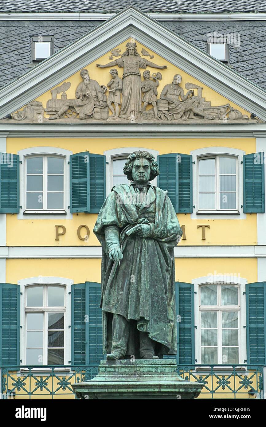 Monumento di Beethoven Foto Stock