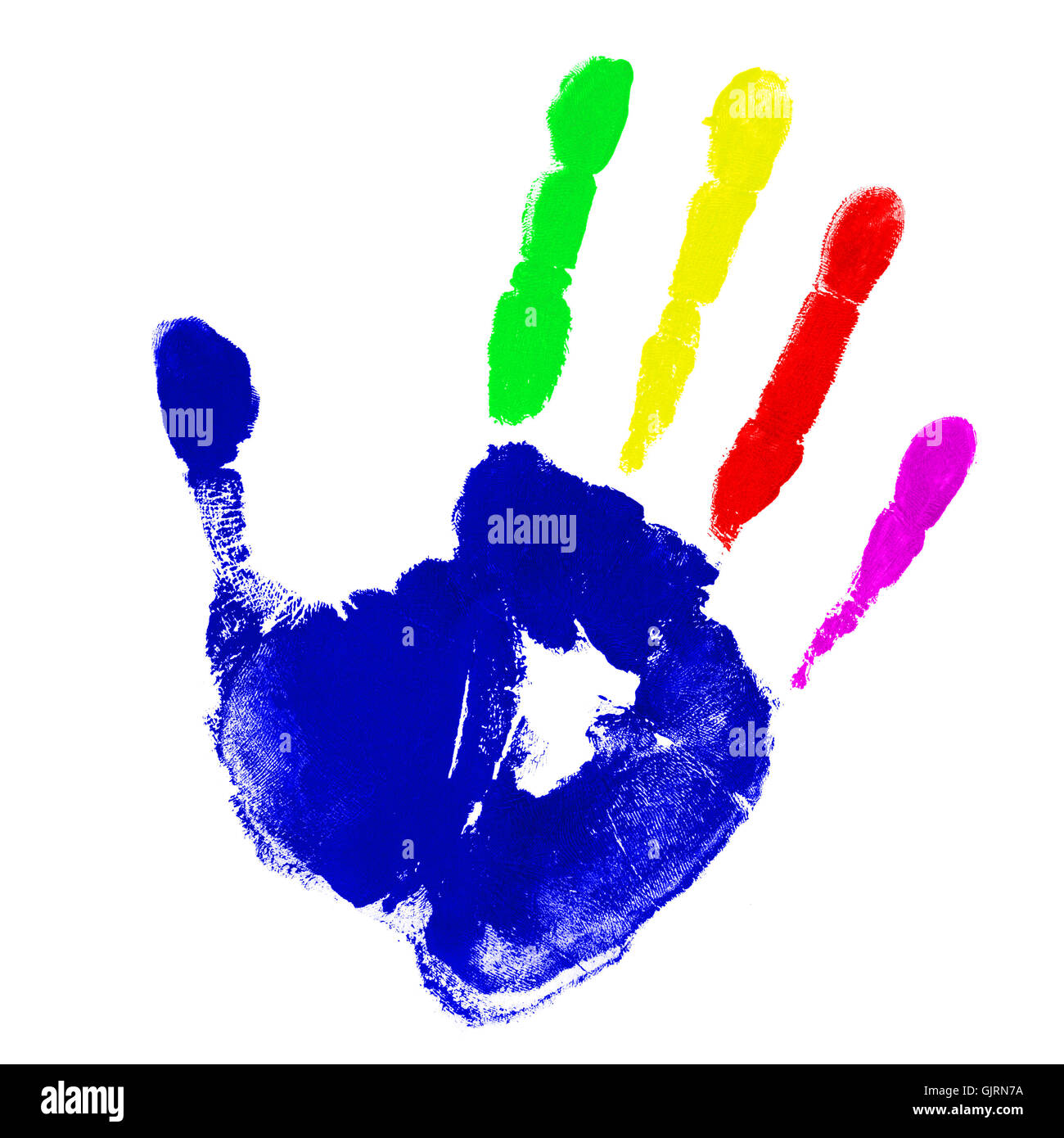 Mani mano dito Foto Stock