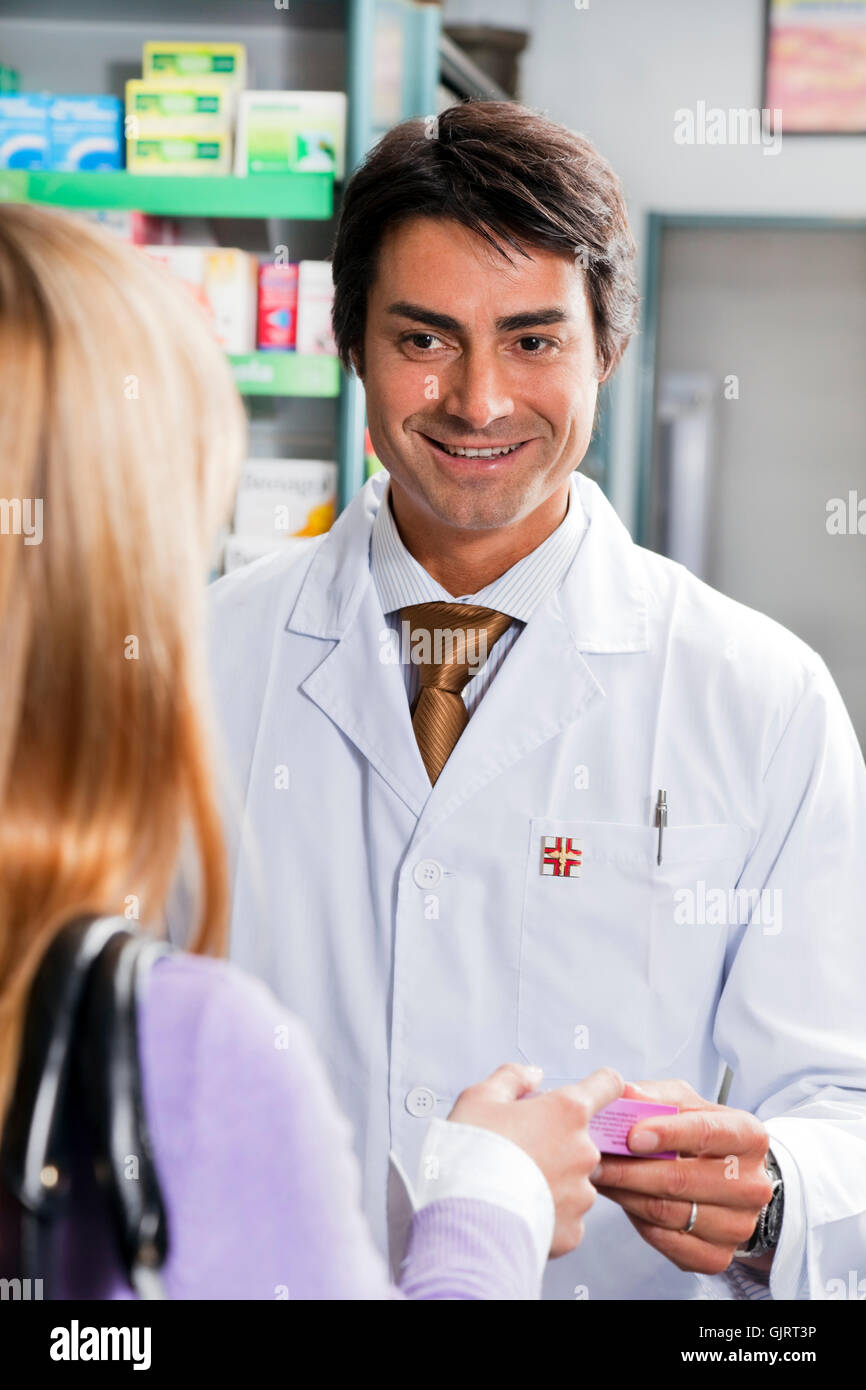 Donna Uomo gli esseri umani Foto Stock