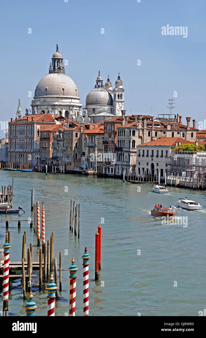 Canal de grande venezia Foto Stock