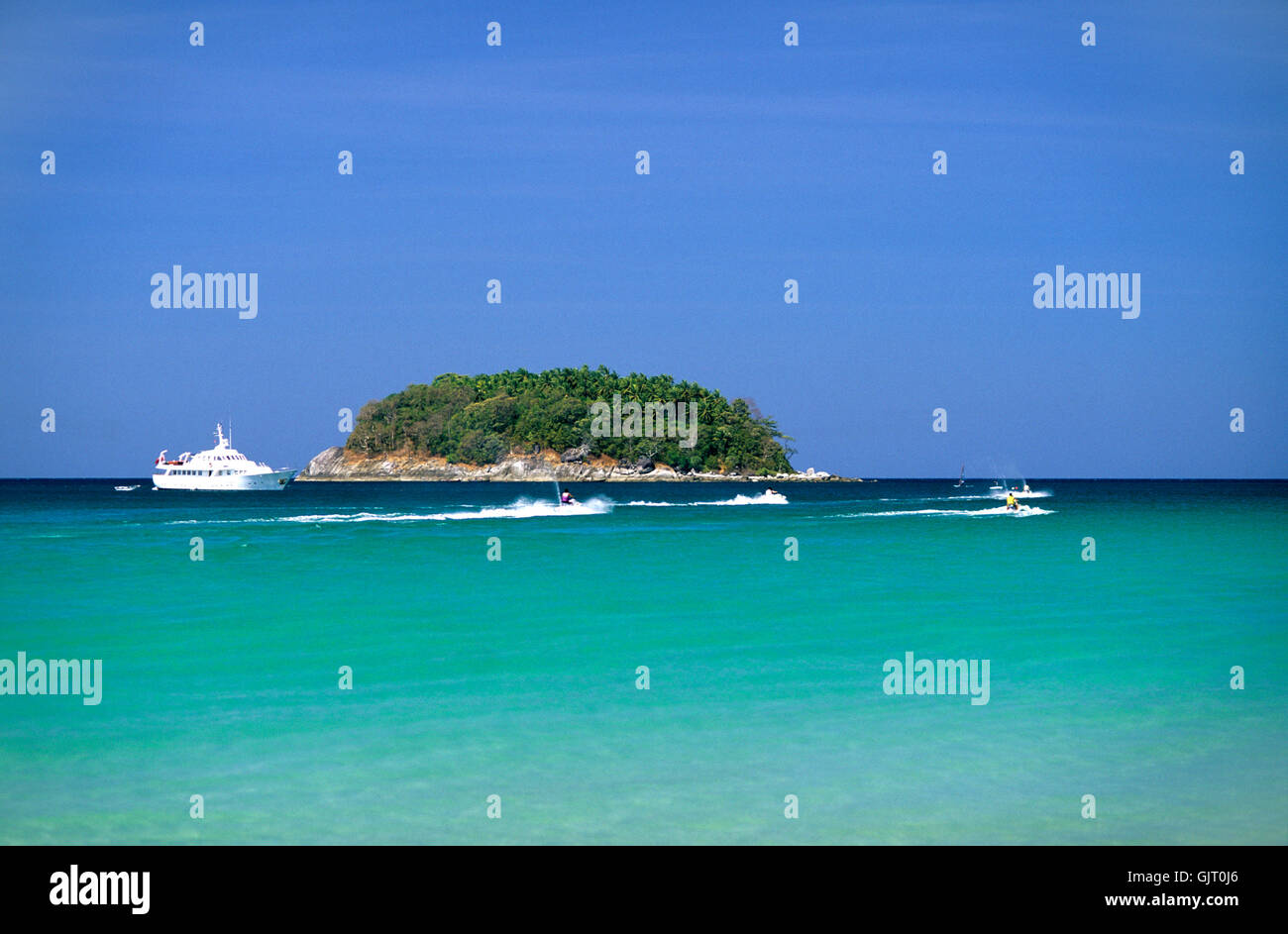 Vedute di koh pu,Phuket, Tailandia Foto Stock