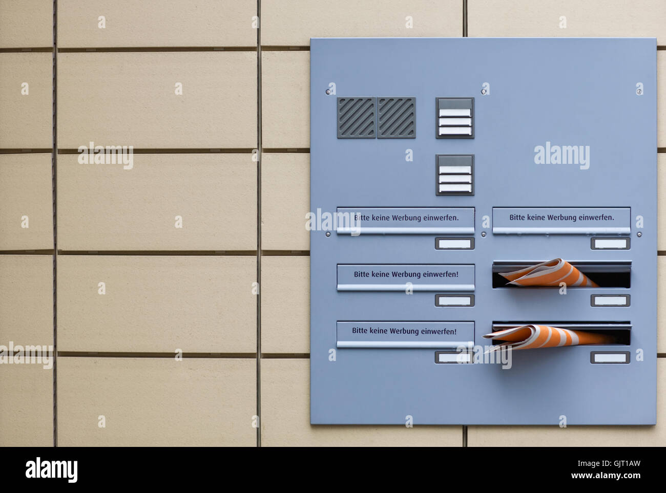 pubblicità Foto Stock