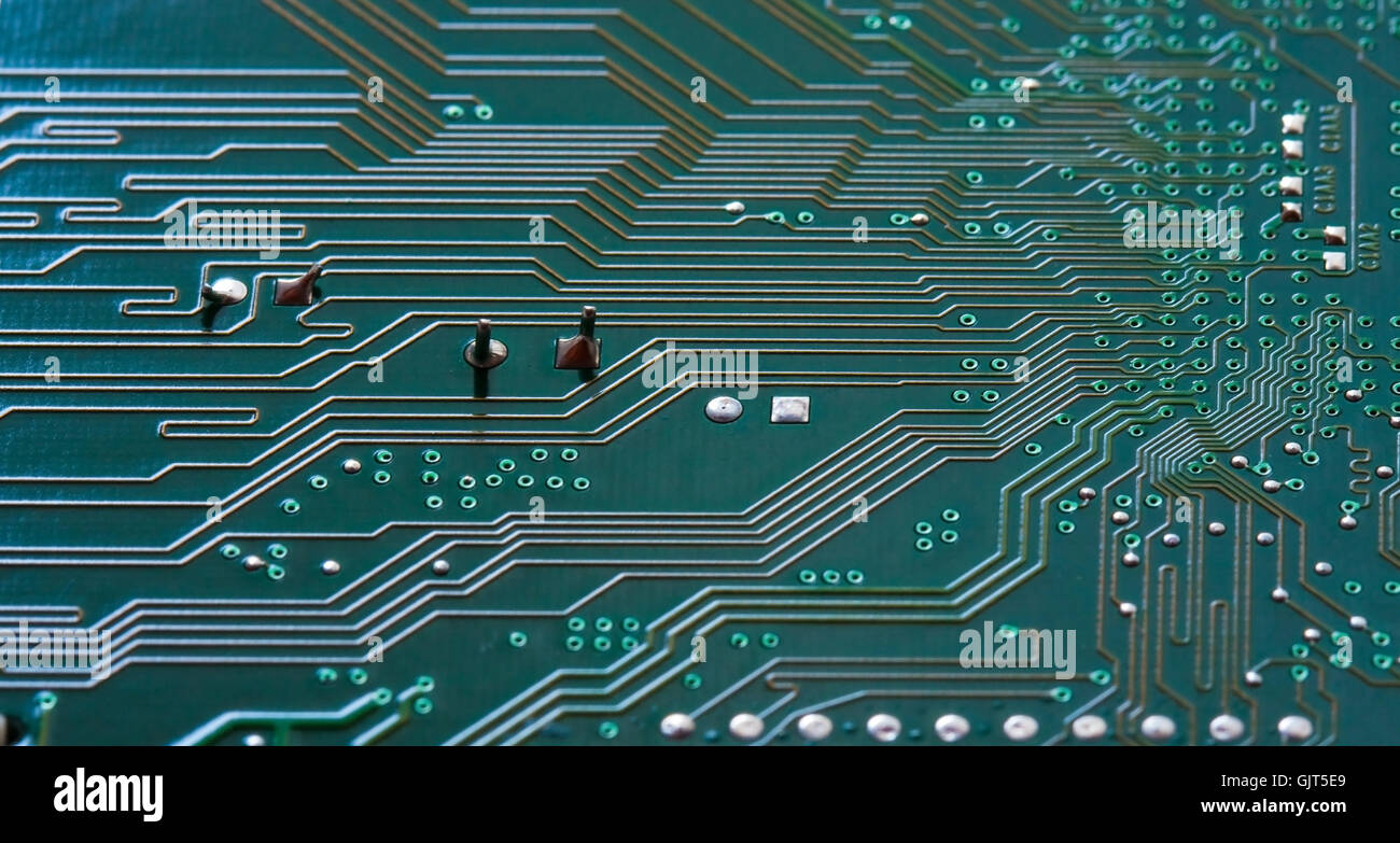 computer di bordo Foto Stock