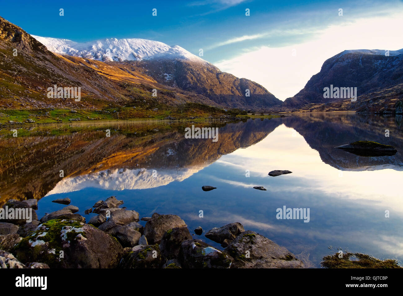 Montagne Irlanda rock Foto Stock
