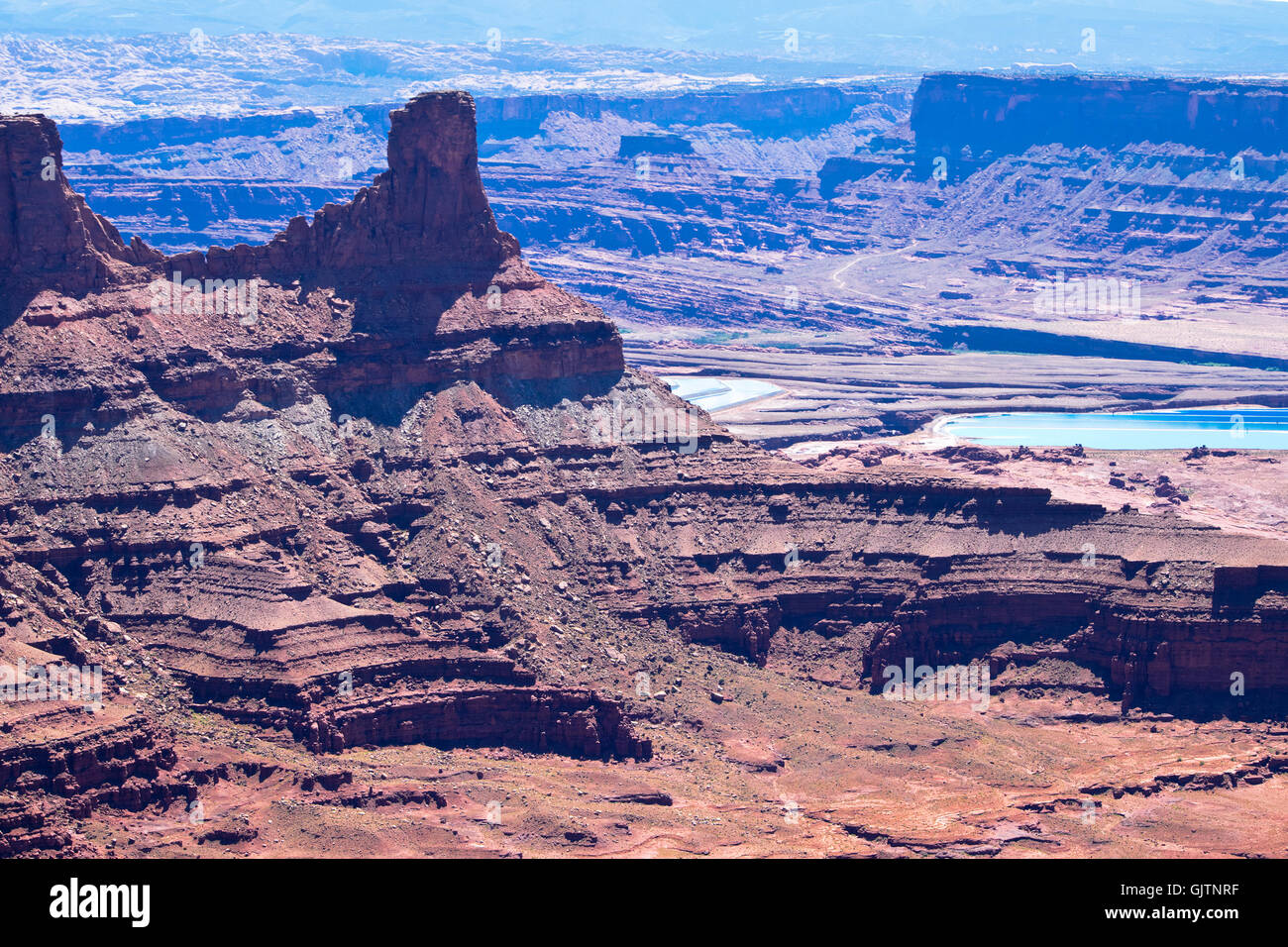Dead Horse Point State Park in Utah, America del Nord Foto Stock