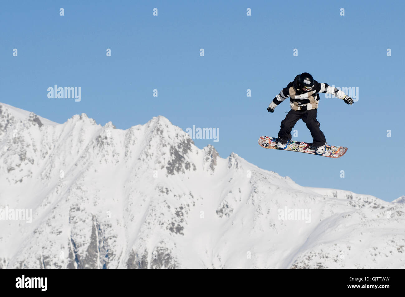 Rischio Inverno Sport invernali Foto Stock