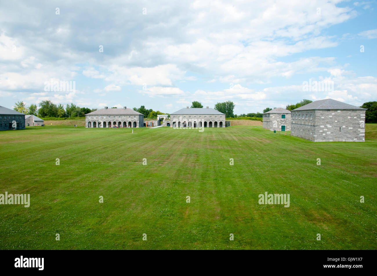 Fort Lennox - Québec - Canada Foto Stock
