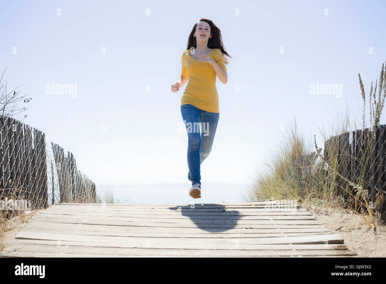 Mare spiaggia La spiaggia Foto Stock