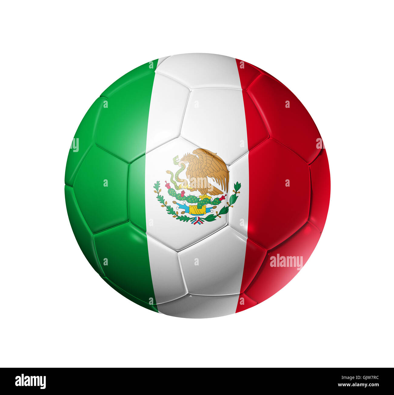 sport palla bandiera Foto Stock