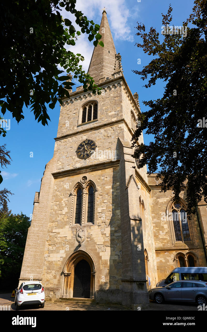St Peter & St Pauls Chiesa Parrocchiale Castle Street Buckingham Buckinghamshire REGNO UNITO Foto Stock