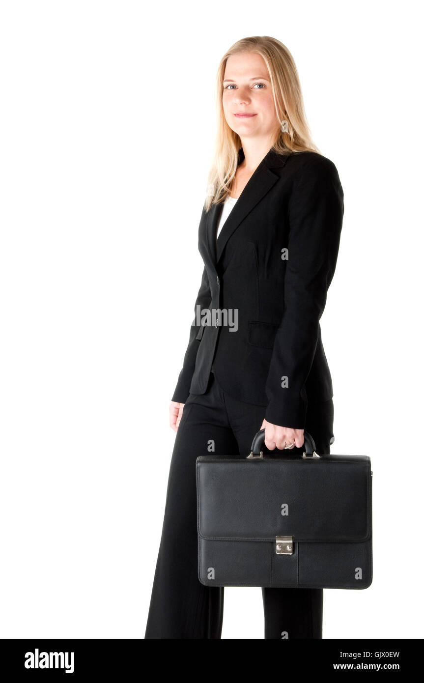 Donna Servizio di segreteria Foto Stock