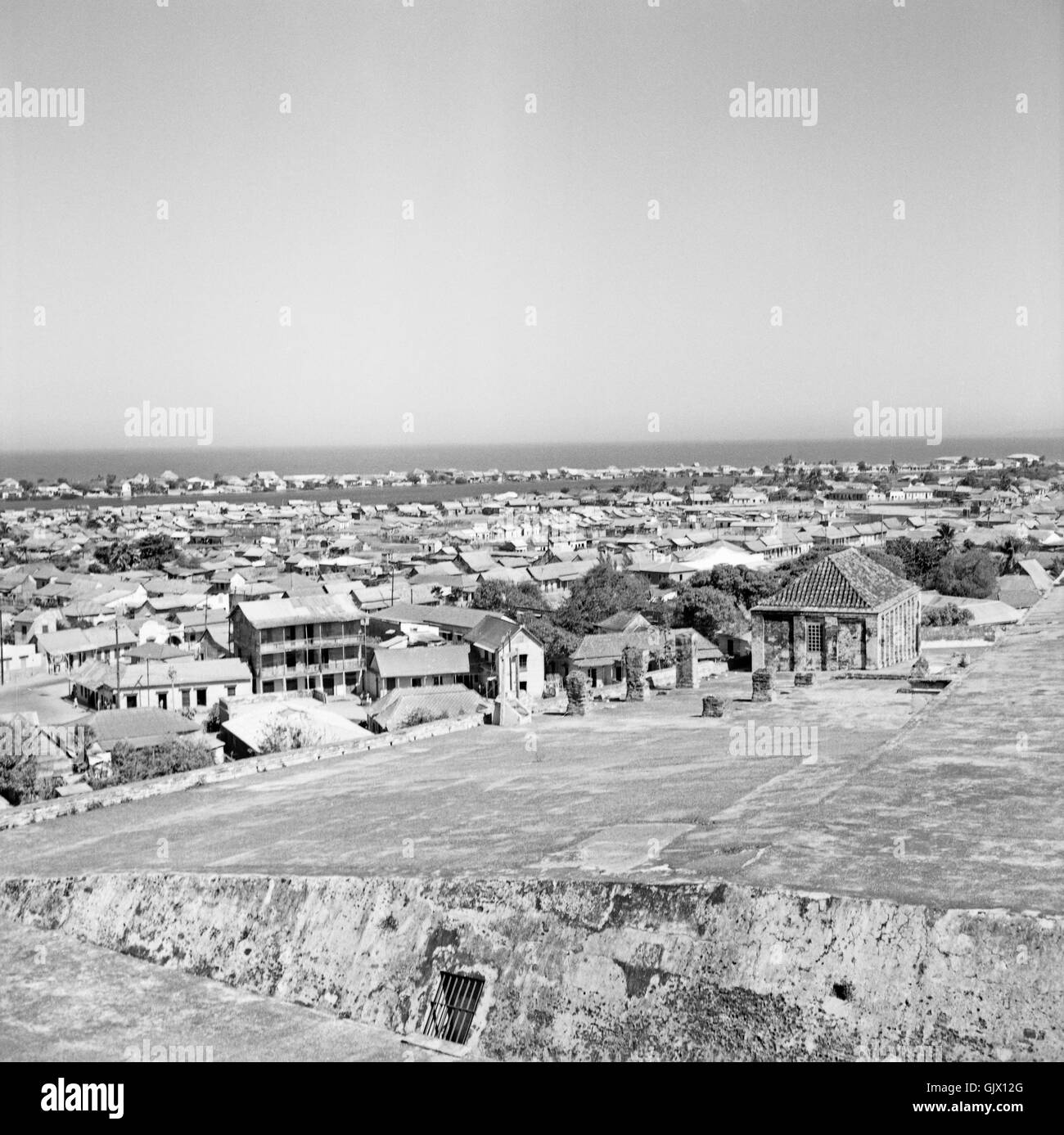 Reise nach Cartagena, Kolumbien 1960er Jahre. Viaggio a Cartagena, Colombia 1960s. Foto Stock