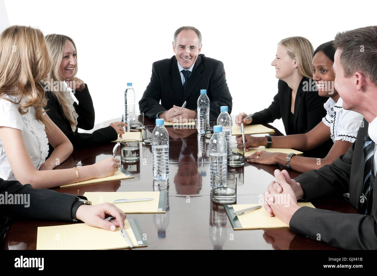 Meeting aziendali Foto Stock