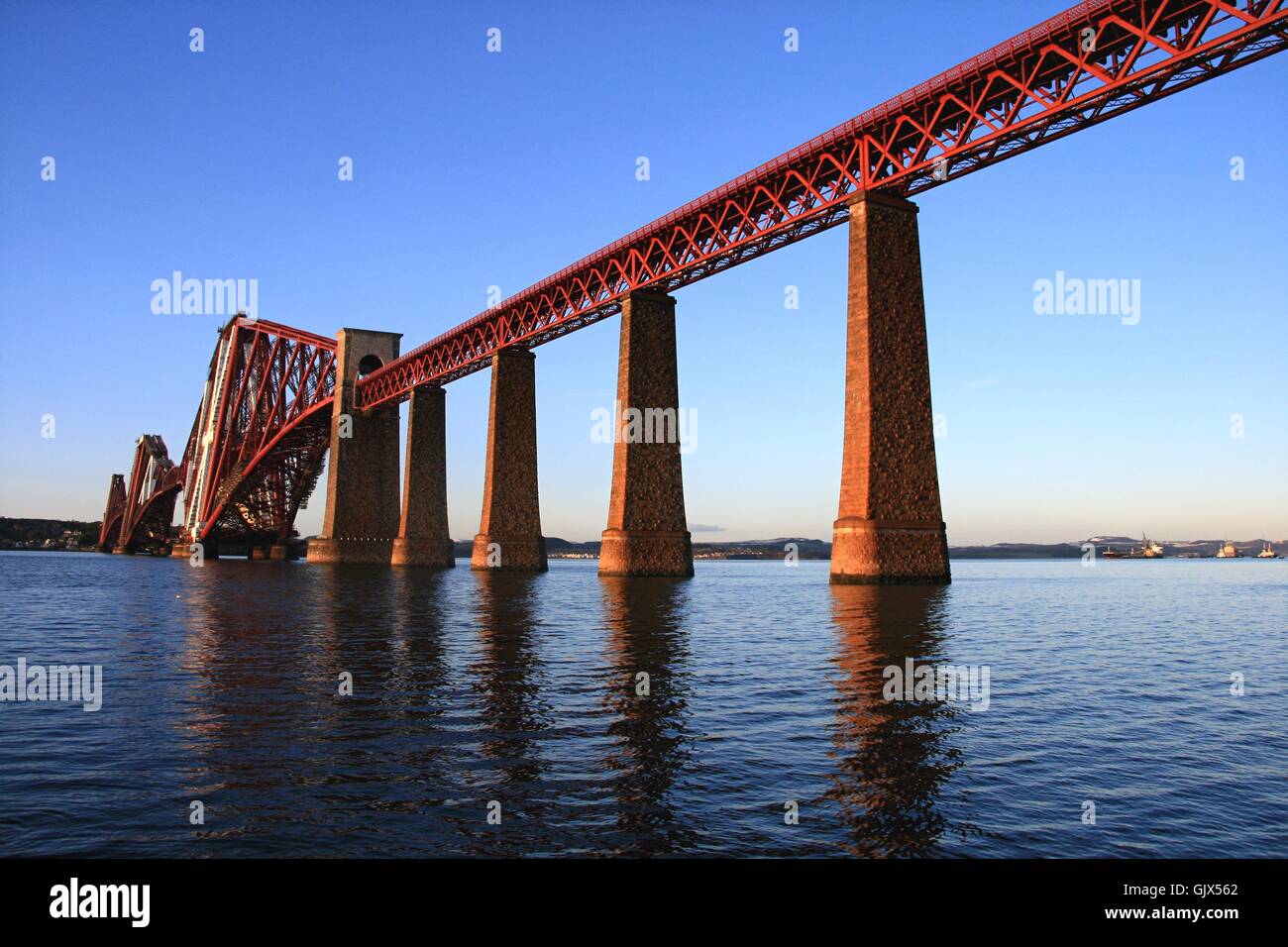 Scozia ferroviaria Edimburgo Foto Stock