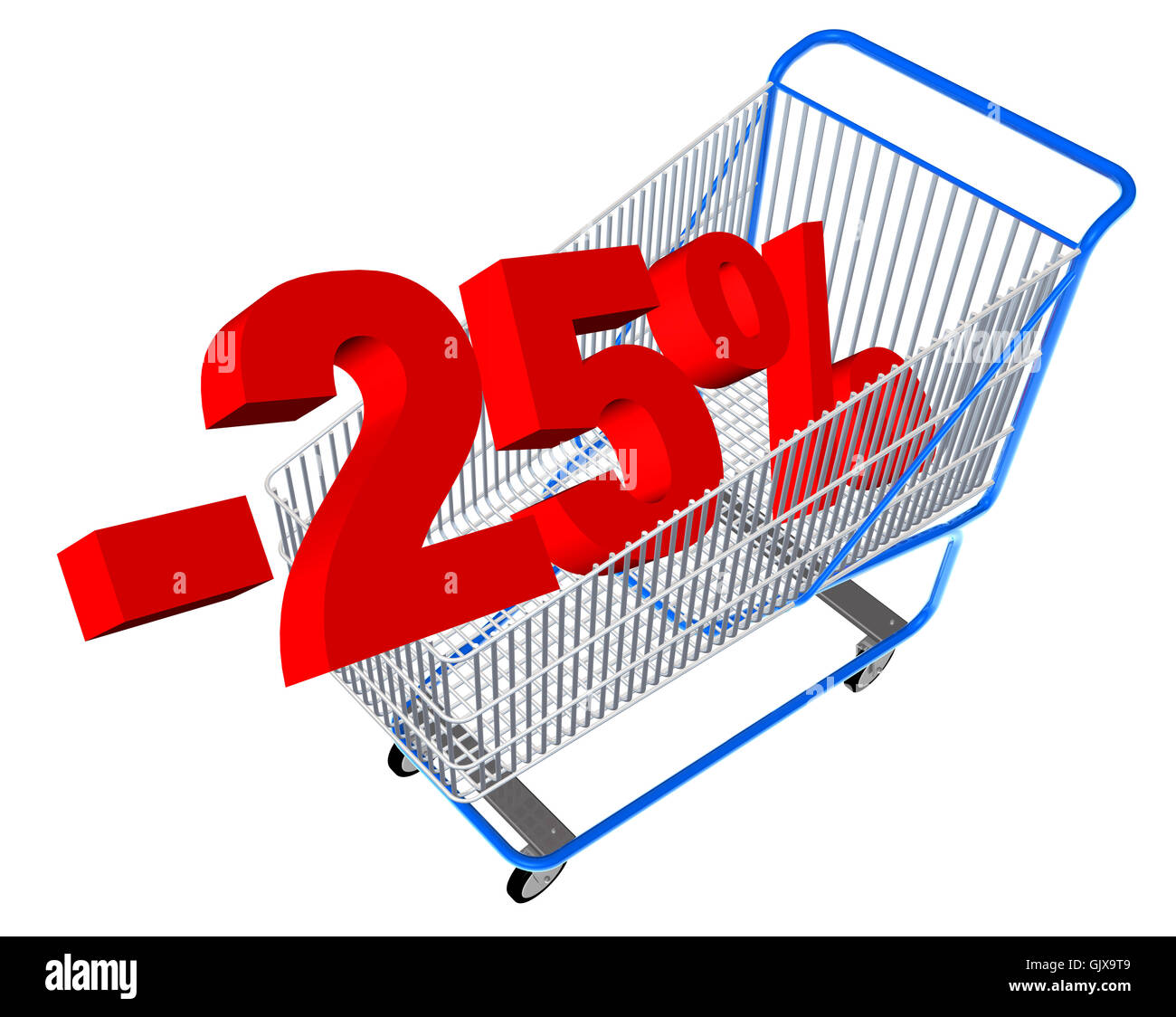 Le percentuali di sconto Foto Stock