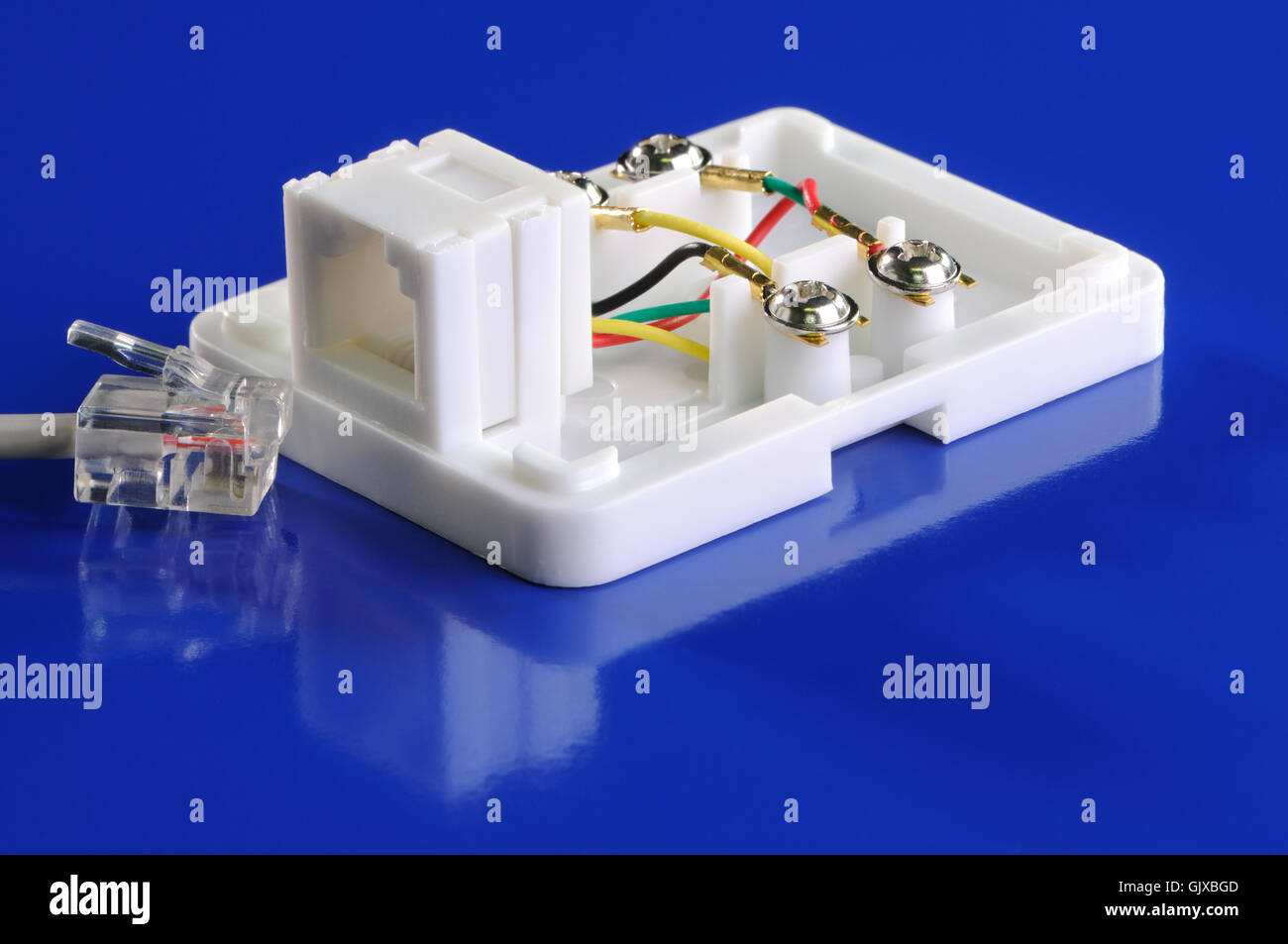 Presa di corrente. Foto Stock