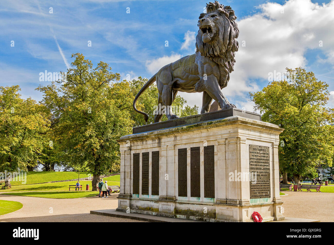War Memorial Reading Berkshire REGNO UNITO Foto Stock