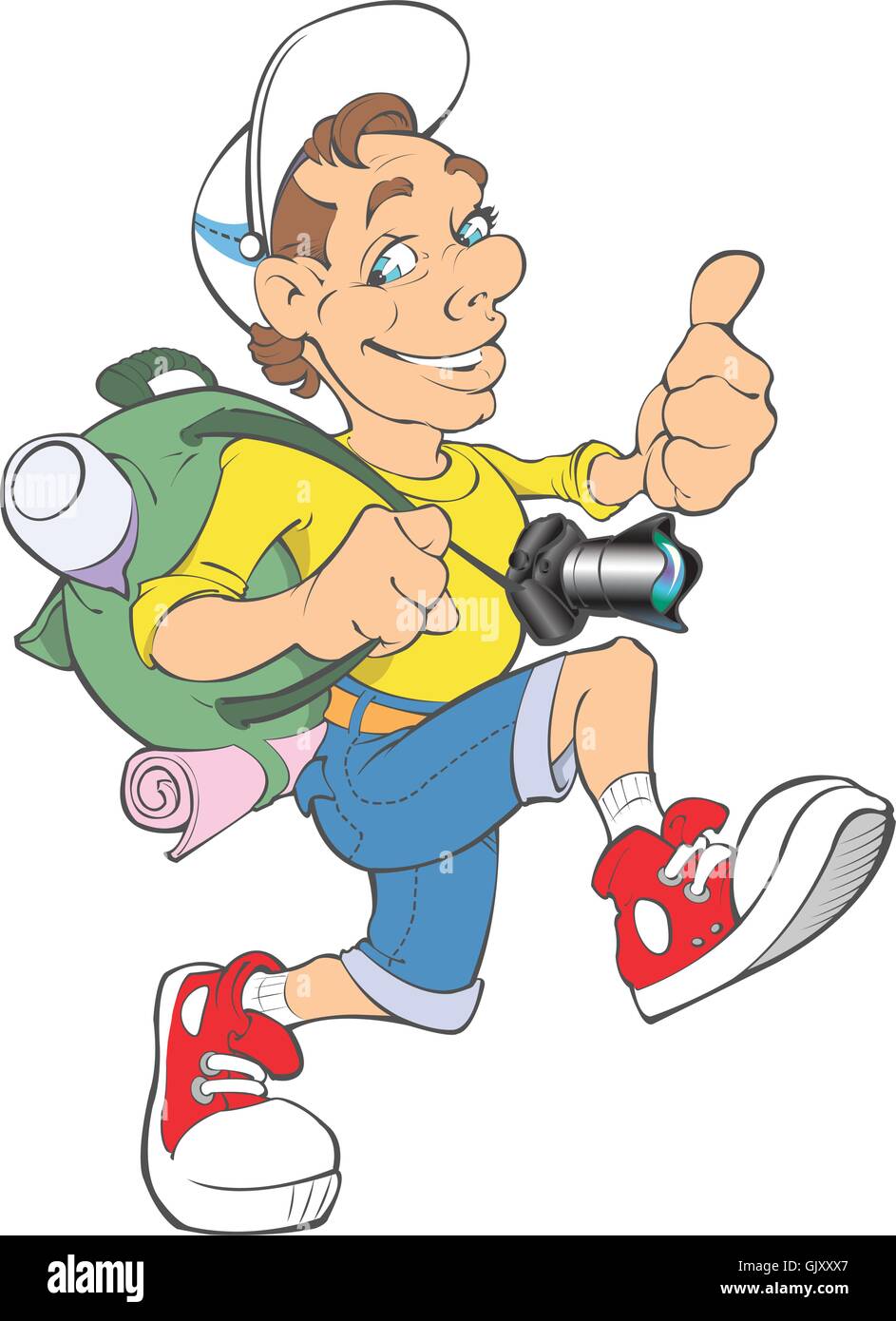 foto tourist Illustrazione Vettoriale