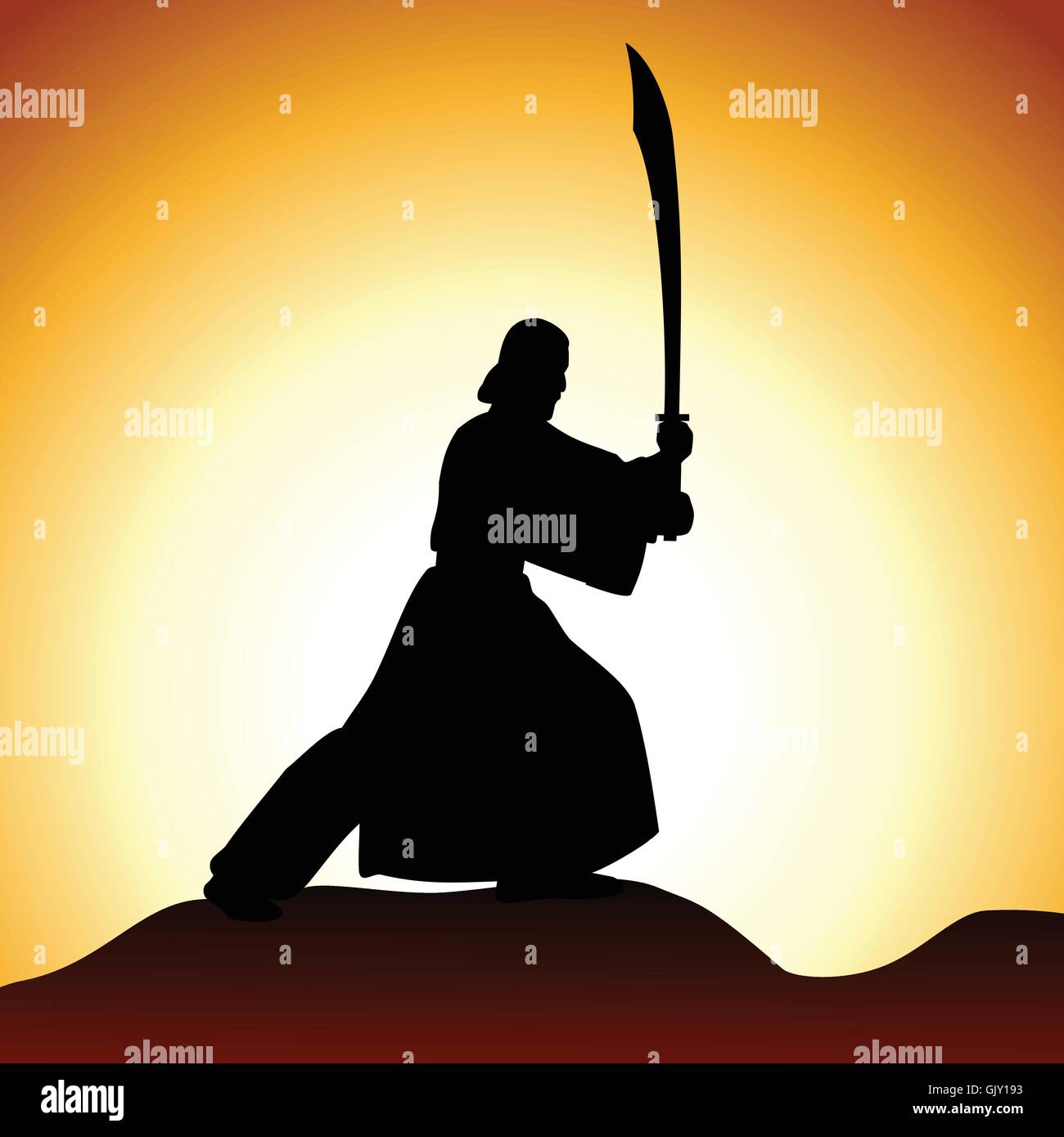 Monc Illustrazione Vettoriale