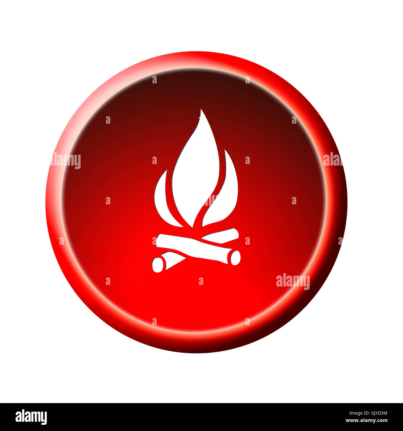 Fire conflagrazione del fuoco Foto Stock