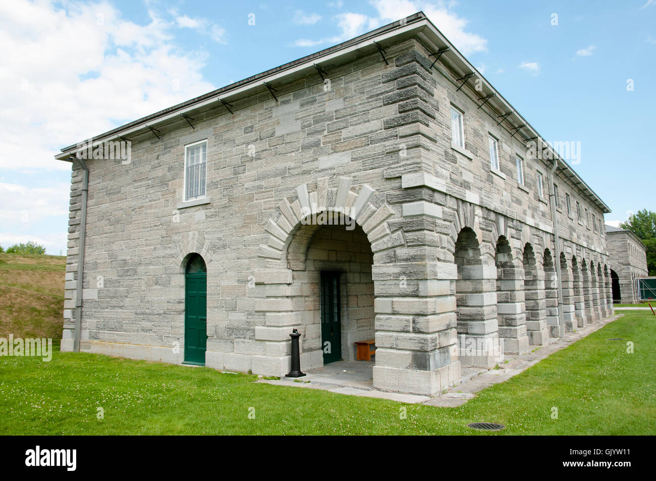 Fort Lennox - Québec - Canada Foto Stock