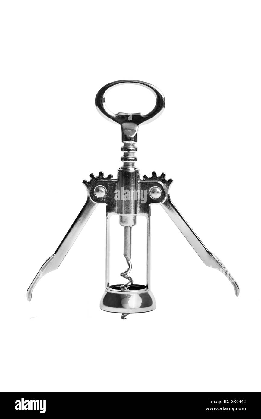 Apribottiglie cavatappi Foto Stock