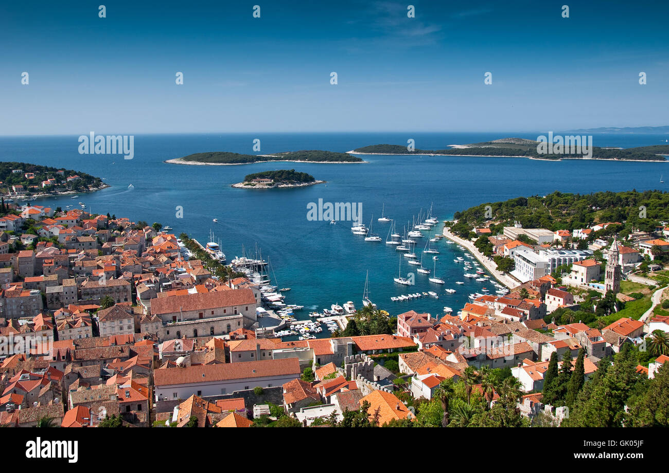 Hvar Foto Stock