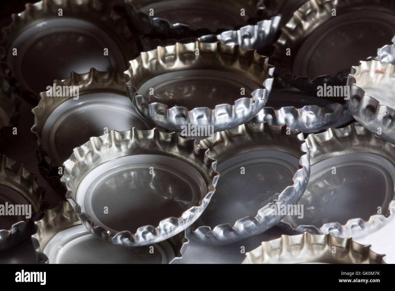 Bottiglia di bevanda il riciclaggio Foto Stock