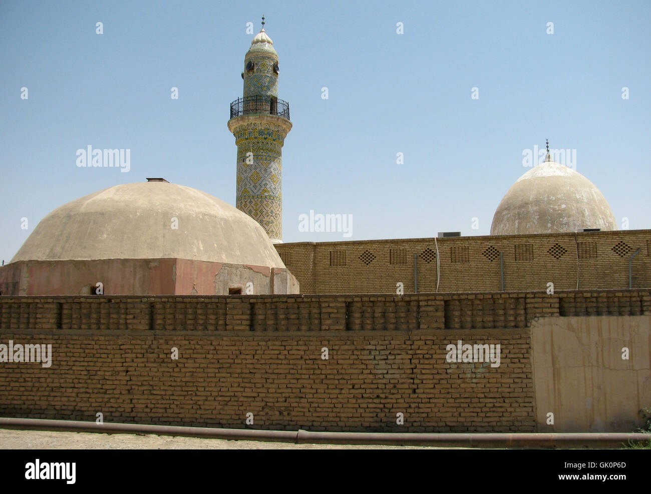 Cittadella di erbil,dell'Iraq settentrionale Foto Stock