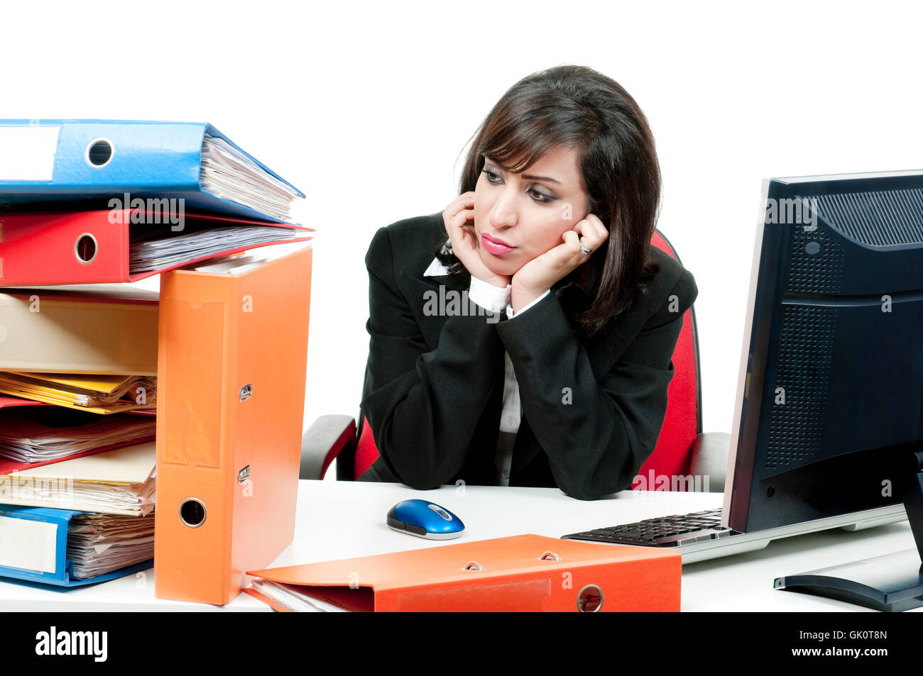 troppo lavoro Foto Stock