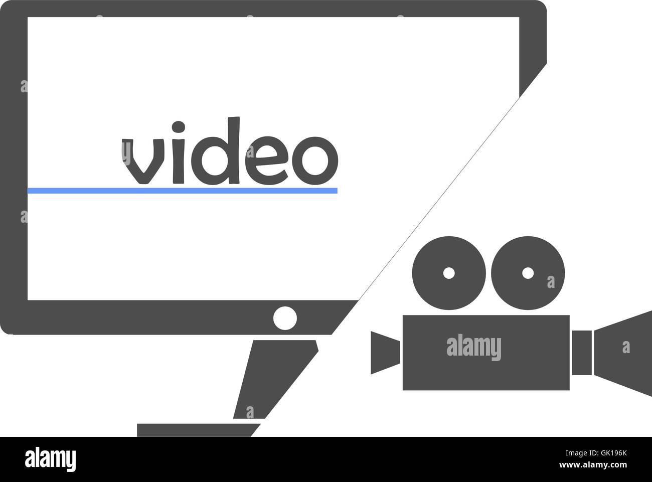 vettoriale - video Illustrazione Vettoriale