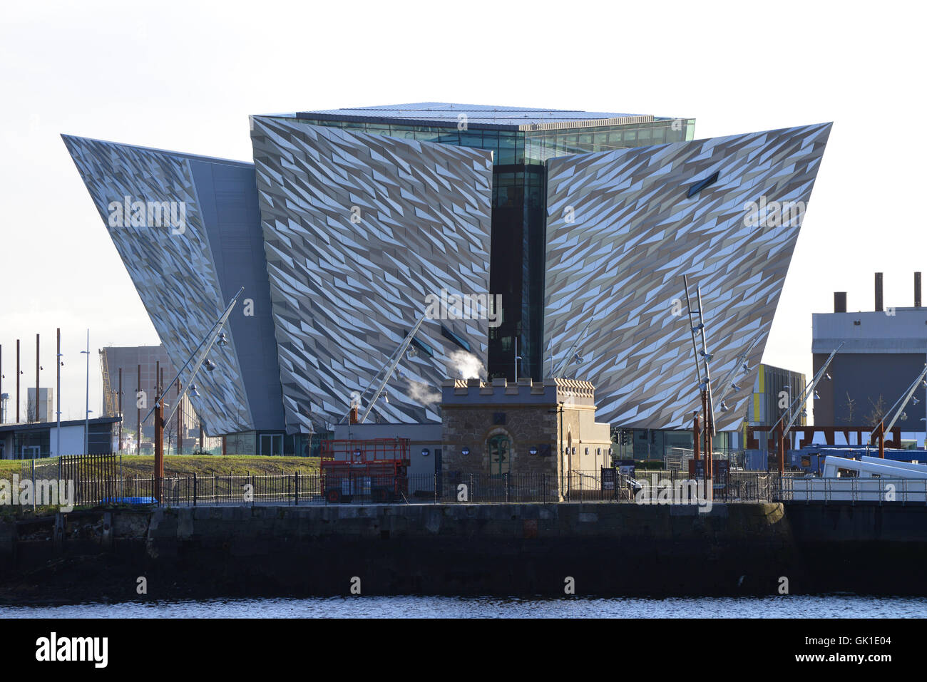 Il Titanic Building, Belfast Foto Stock