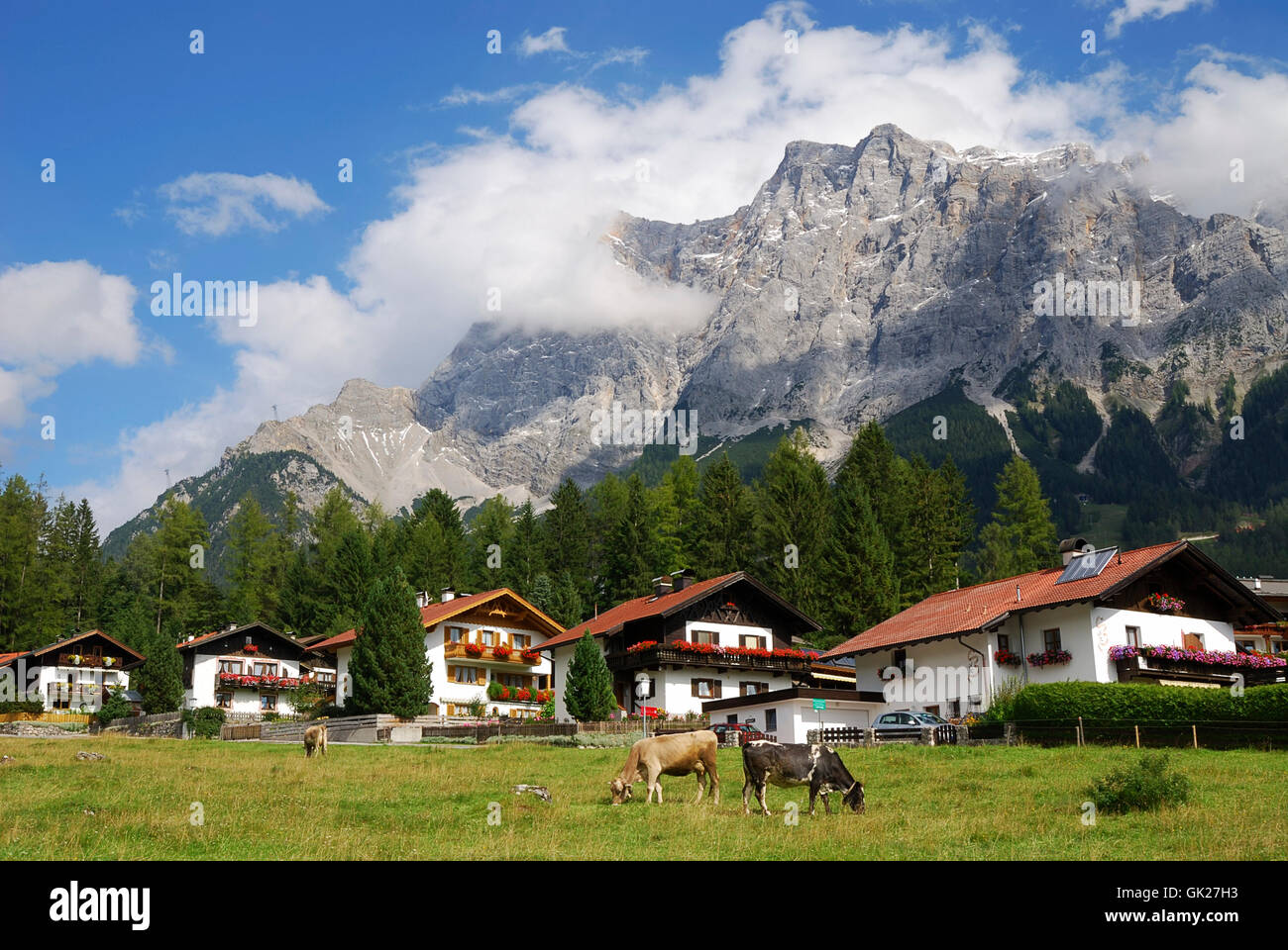 Alpi alpine austria Foto Stock