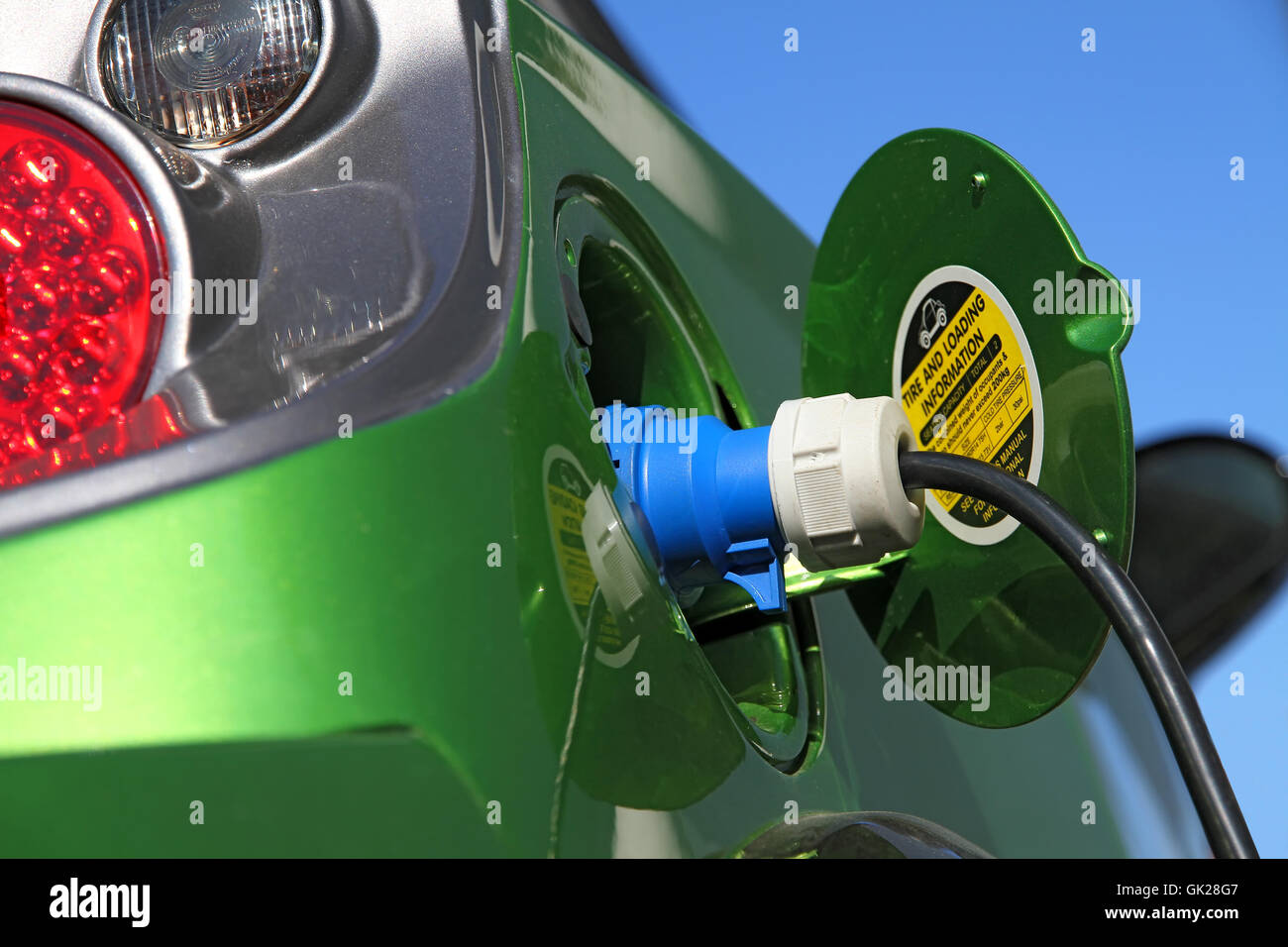 Auto potenza di carburazione Foto Stock